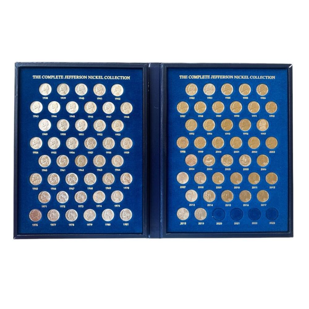 American Coin Treasures The Complete Jefferson Nickel Collection 1938-2019